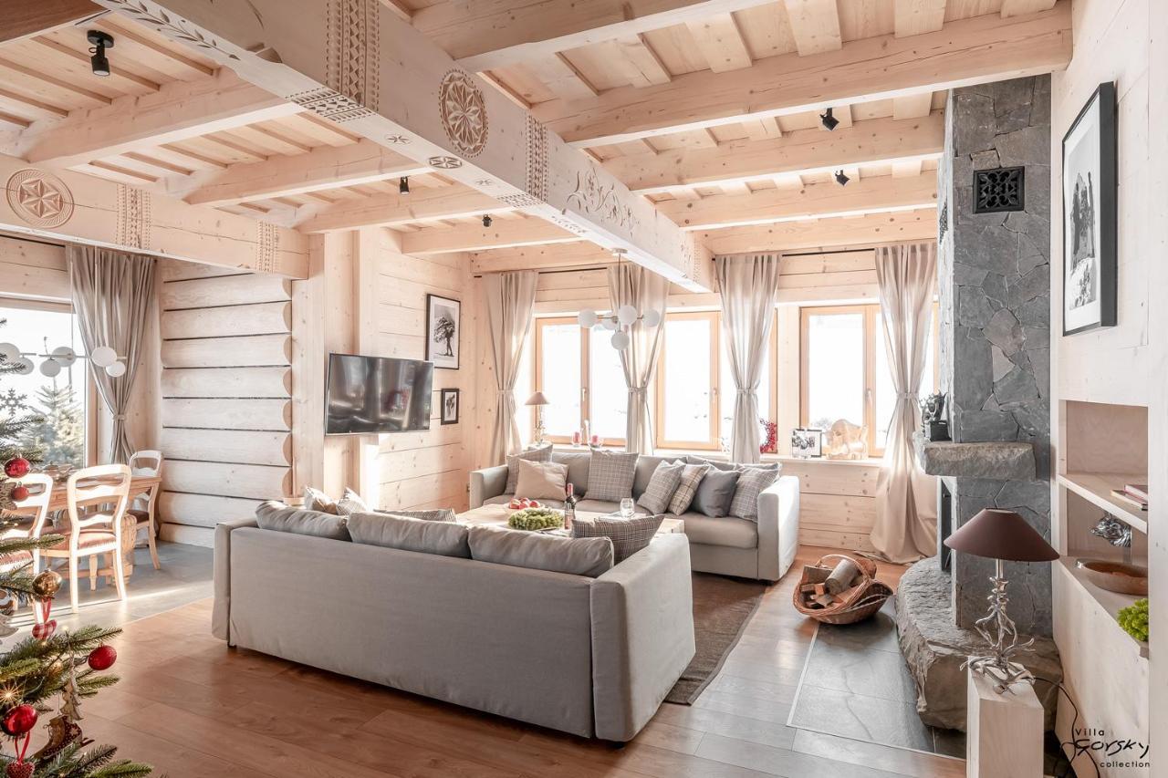 Luxury Chalet Villa Gorsky-Hanco Poronin Exteriör bild