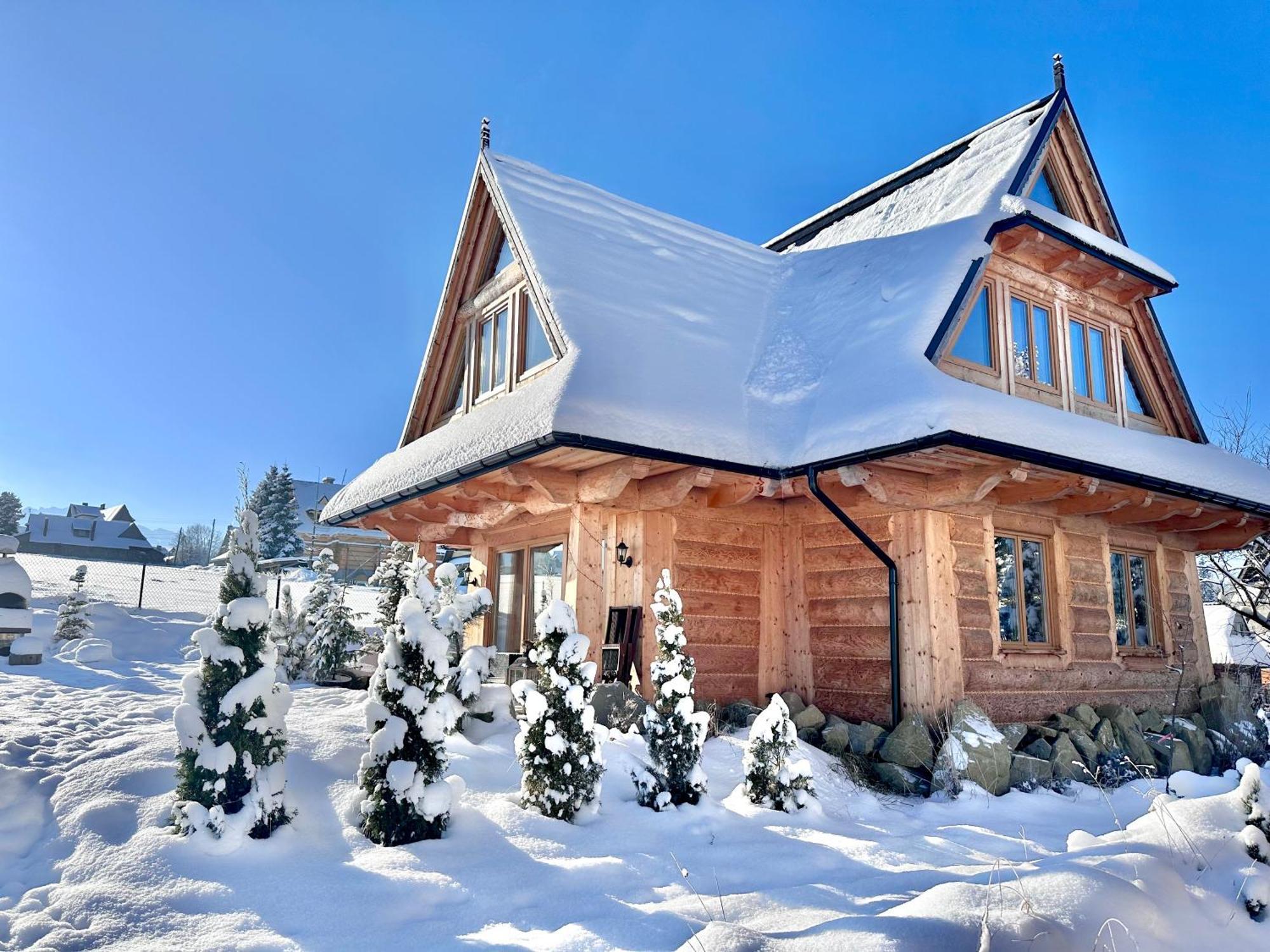 Luxury Chalet Villa Gorsky-Hanco Poronin Exteriör bild